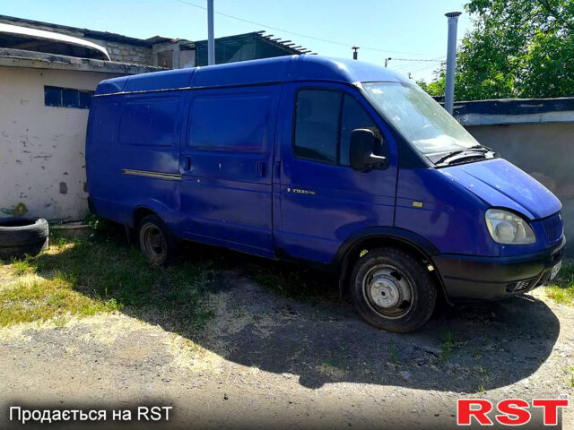 Синий ГАЗ Газель, объемом двигателя 2.9 л и пробегом 200 тыс. км за 2850 $, фото 2 на Automoto.ua