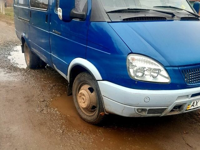 Синий ГАЗ Газель, объемом двигателя 2.5 л и пробегом 0 тыс. км за 2700 $, фото 1 на Automoto.ua