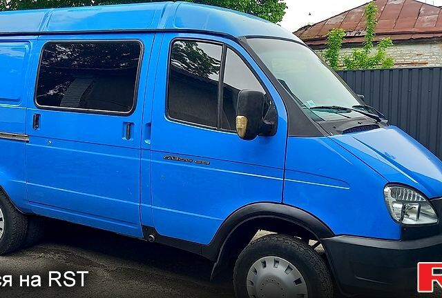 Синий ГАЗ Газель, объемом двигателя 2.9 л и пробегом 140 тыс. км за 4200 $, фото 1 на Automoto.ua
