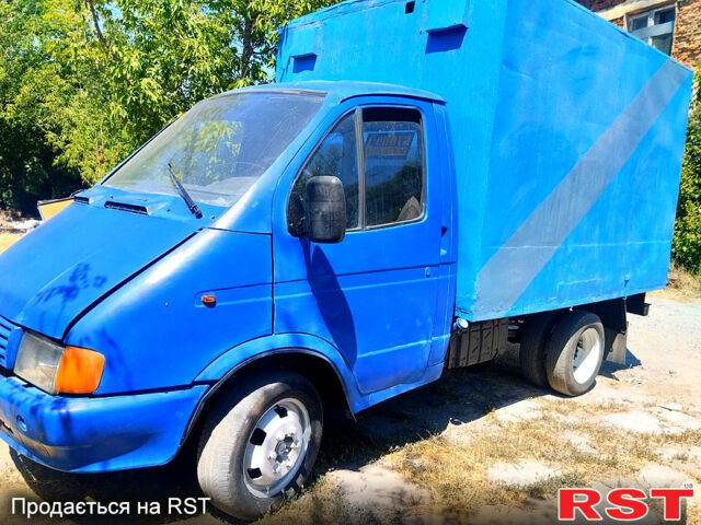 Синий ГАЗ Газель, объемом двигателя 2.4 л и пробегом 222 тыс. км за 1200 $, фото 1 на Automoto.ua