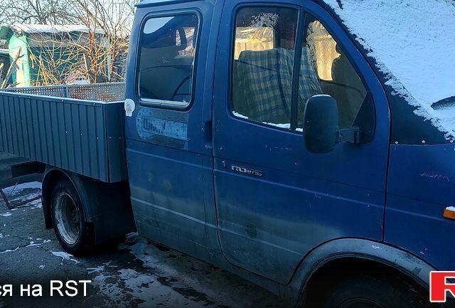 Синий ГАЗ Газель, объемом двигателя 2.9 л и пробегом 110 тыс. км за 1600 $, фото 1 на Automoto.ua