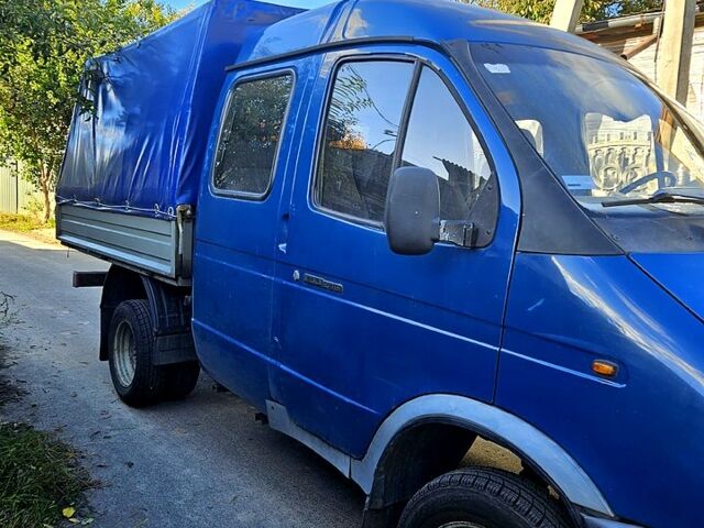 Синий ГАЗ Газель, объемом двигателя 2.3 л и пробегом 350 тыс. км за 2300 $, фото 2 на Automoto.ua