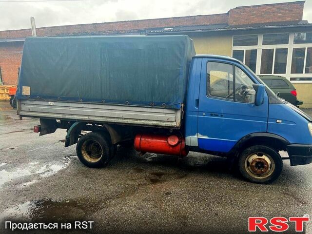 Синий ГАЗ Газель, объемом двигателя 2.3 л и пробегом 173 тыс. км за 3200 $, фото 1 на Automoto.ua