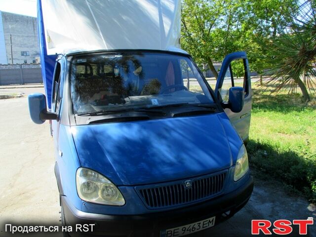 Синий ГАЗ Газель, объемом двигателя 2.3 л и пробегом 310 тыс. км за 3300 $, фото 12 на Automoto.ua