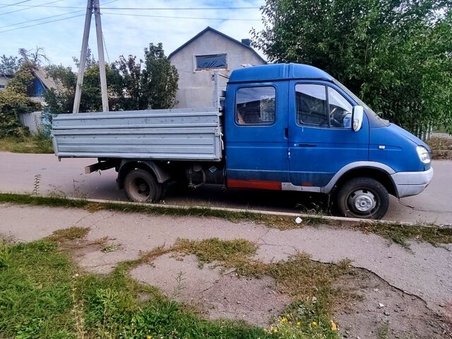Синий ГАЗ Газель, объемом двигателя 2.5 л и пробегом 190 тыс. км за 3700 $, фото 2 на Automoto.ua