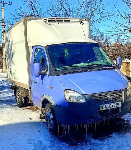 Синий ГАЗ Газель, объемом двигателя 2.3 л и пробегом 120 тыс. км за 4000 $, фото 1 на Automoto.ua