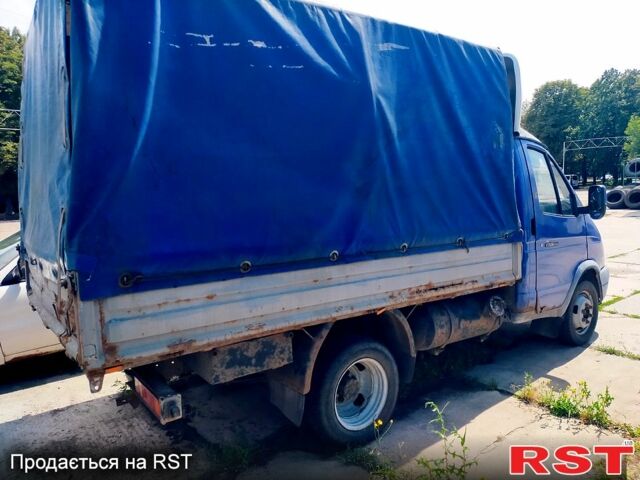 Синий ГАЗ Газель, объемом двигателя 2.5 л и пробегом 190 тыс. км за 1800 $, фото 4 на Automoto.ua