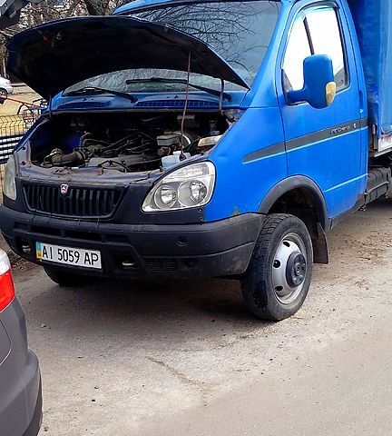 Синий ГАЗ Газель, объемом двигателя 2.5 л и пробегом 300 тыс. км за 2300 $, фото 1 на Automoto.ua