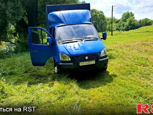 Синий ГАЗ Газель, объемом двигателя 2.5 л и пробегом 191 тыс. км за 4500 $, фото 3 на Automoto.ua