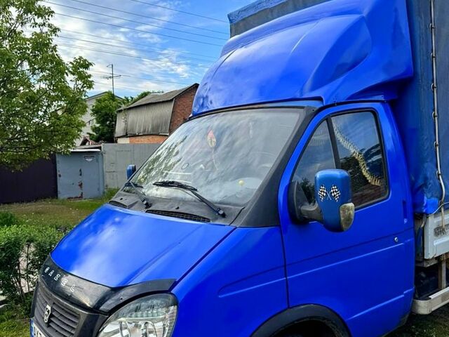Синий ГАЗ Газель, объемом двигателя 2.5 л и пробегом 663 тыс. км за 5500 $, фото 5 на Automoto.ua