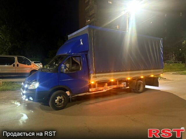 Синий ГАЗ Газель, объемом двигателя 2.5 л и пробегом 663 тыс. км за 5500 $, фото 3 на Automoto.ua