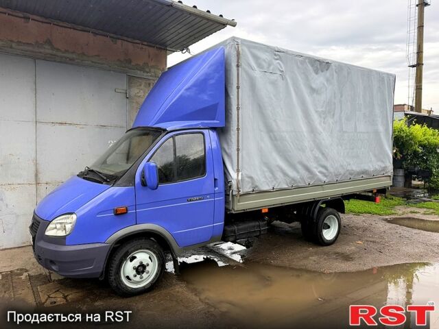 Синий ГАЗ Газель, объемом двигателя 2.5 л и пробегом 185 тыс. км за 4500 $, фото 1 на Automoto.ua