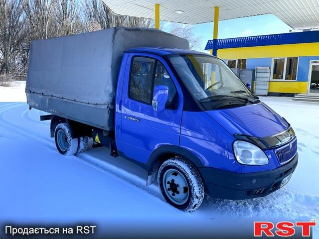 Синий ГАЗ Газель, объемом двигателя 2.5 л и пробегом 165 тыс. км за 4200 $, фото 5 на Automoto.ua