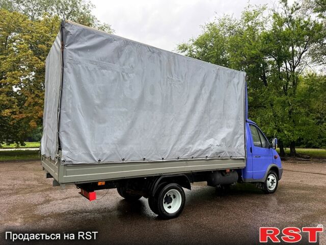 Синий ГАЗ Газель, объемом двигателя 2.5 л и пробегом 185 тыс. км за 4500 $, фото 4 на Automoto.ua