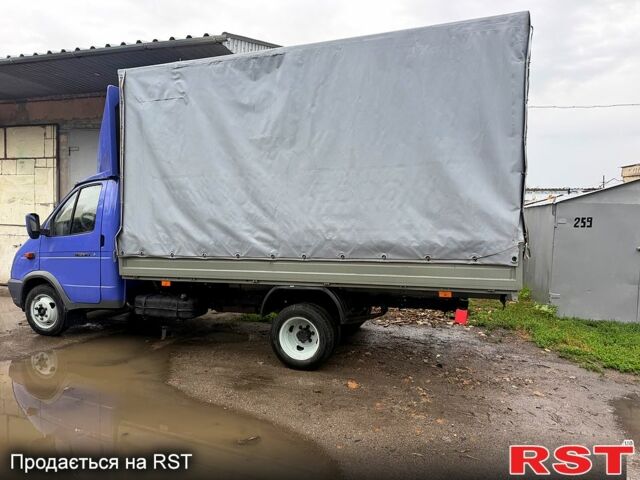 Синий ГАЗ Газель, объемом двигателя 2.5 л и пробегом 185 тыс. км за 4500 $, фото 2 на Automoto.ua
