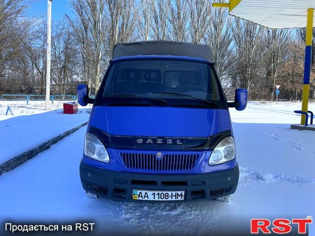 Синий ГАЗ Газель, объемом двигателя 2.5 л и пробегом 165 тыс. км за 4200 $, фото 2 на Automoto.ua