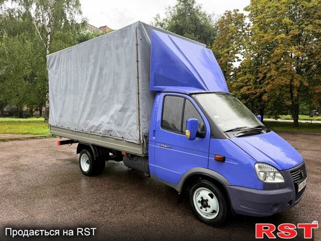 Синий ГАЗ Газель, объемом двигателя 2.5 л и пробегом 185 тыс. км за 4500 $, фото 6 на Automoto.ua