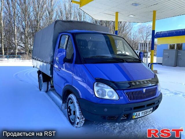 Синий ГАЗ Газель, объемом двигателя 2.5 л и пробегом 165 тыс. км за 4200 $, фото 3 на Automoto.ua