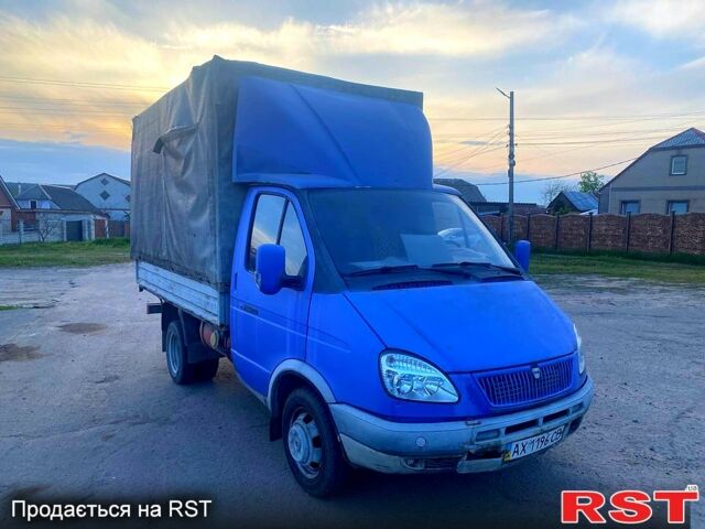 Синий ГАЗ Газель, объемом двигателя 2.5 л и пробегом 160 тыс. км за 2400 $, фото 1 на Automoto.ua