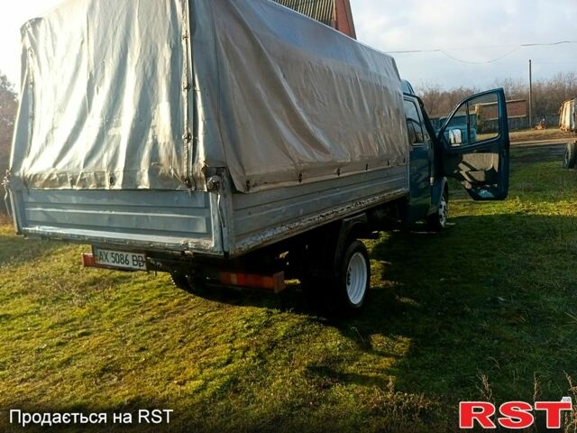 Синий ГАЗ Газель, объемом двигателя 2.5 л и пробегом 195 тыс. км за 2000 $, фото 3 на Automoto.ua