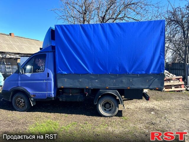 Синий ГАЗ Газель, объемом двигателя 2.4 л и пробегом 300 тыс. км за 2600 $, фото 4 на Automoto.ua