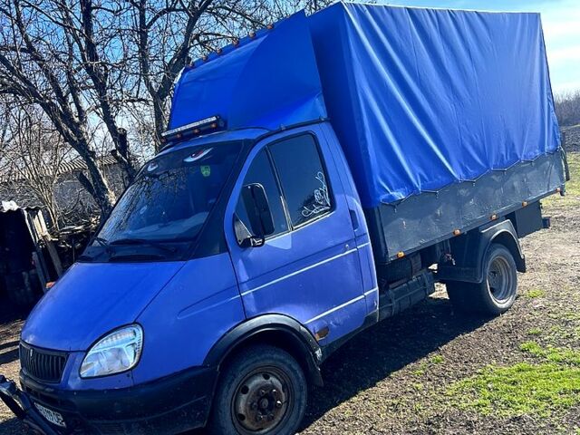 Синий ГАЗ Газель, объемом двигателя 2.4 л и пробегом 300 тыс. км за 2600 $, фото 1 на Automoto.ua