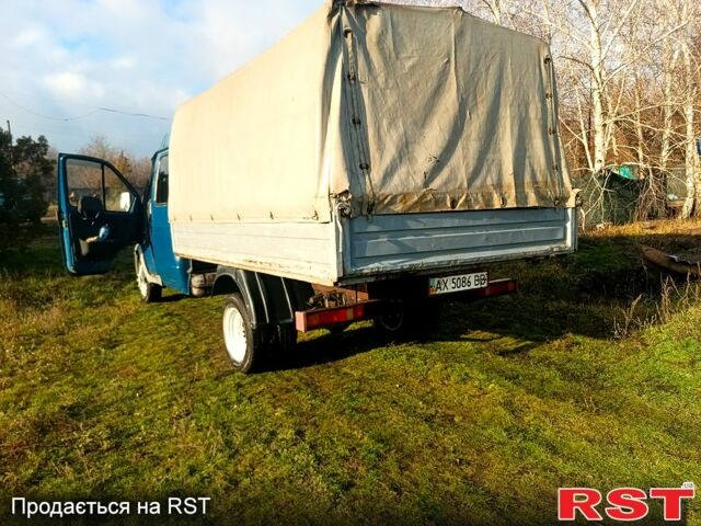 Синий ГАЗ Газель, объемом двигателя 2.5 л и пробегом 195 тыс. км за 2000 $, фото 4 на Automoto.ua