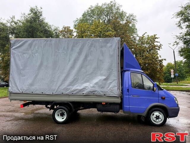 Синий ГАЗ Газель, объемом двигателя 2.5 л и пробегом 185 тыс. км за 4500 $, фото 5 на Automoto.ua