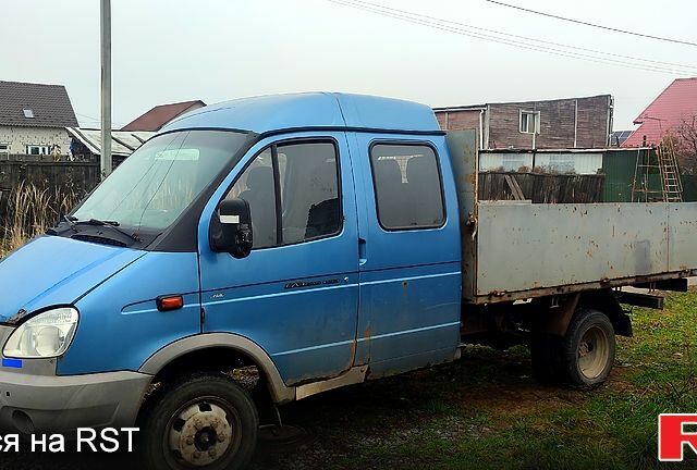 Синий ГАЗ Газель, объемом двигателя 2.9 л и пробегом 263 тыс. км за 3500 $, фото 1 на Automoto.ua
