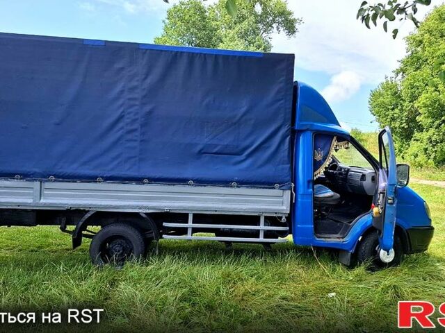 Синий ГАЗ Газель, объемом двигателя 2.5 л и пробегом 100 тыс. км за 4100 $, фото 2 на Automoto.ua