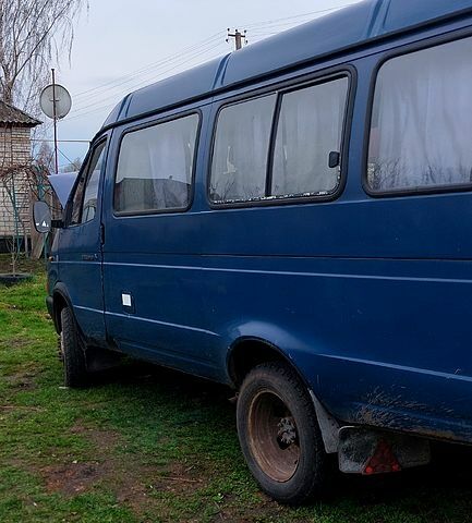 Синий ГАЗ Газель, объемом двигателя 2.4 л и пробегом 186 тыс. км за 1800 $, фото 1 на Automoto.ua