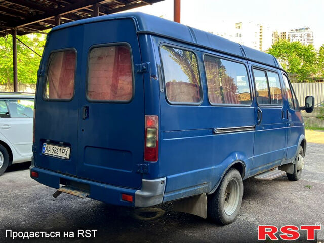 Синий ГАЗ Газель, объемом двигателя 2.5 л и пробегом 250 тыс. км за 1999 $, фото 4 на Automoto.ua