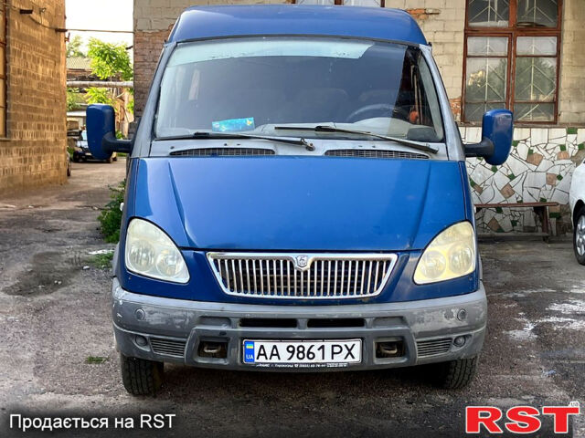 Синий ГАЗ Газель, объемом двигателя 2.5 л и пробегом 250 тыс. км за 1999 $, фото 2 на Automoto.ua