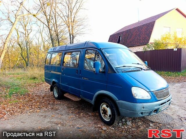 Синій ГАЗ Газель, об'ємом двигуна 2.5 л та пробігом 52 тис. км за 2400 $, фото 1 на Automoto.ua