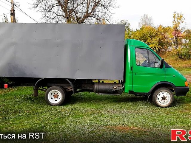 Зеленый ГАЗ Газель, объемом двигателя 2.4 л и пробегом 333 тыс. км за 2000 $, фото 3 на Automoto.ua