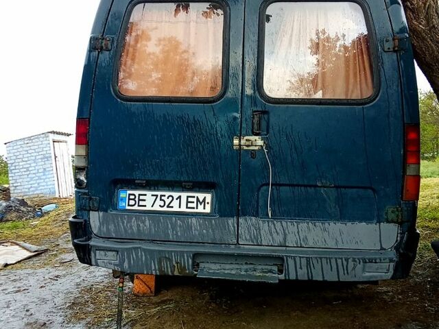 Зеленый ГАЗ Газель, объемом двигателя 2.4 л и пробегом 250 тыс. км за 900 $, фото 1 на Automoto.ua