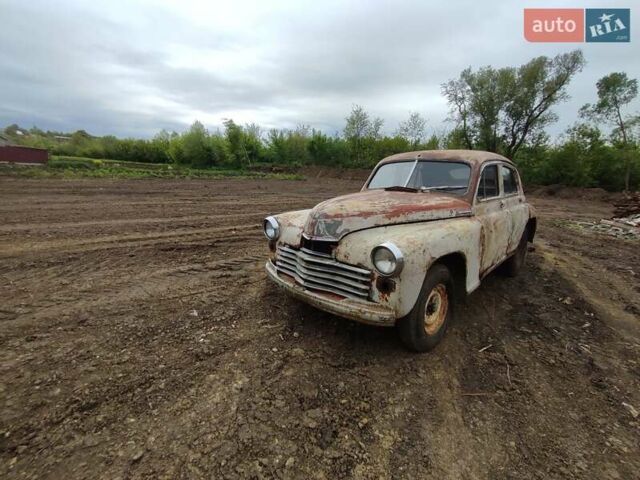 Серый ГАЗ М20 «Победа», объемом двигателя 2.5 л и пробегом 100 тыс. км за 1100 $, фото 2 на Automoto.ua