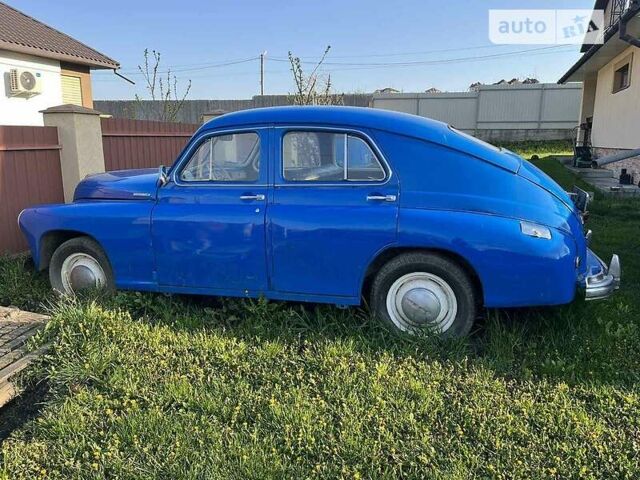 Синій ГАЗ М20 «Перемога», об'ємом двигуна 2.5 л та пробігом 80 тис. км за 5100 $, фото 2 на Automoto.ua