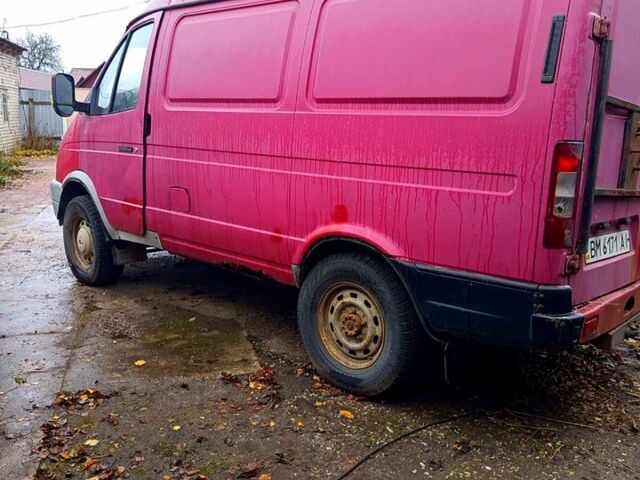 Красный ГАЗ Соболь, объемом двигателя 2.5 л и пробегом 317 тыс. км за 1500 $, фото 3 на Automoto.ua