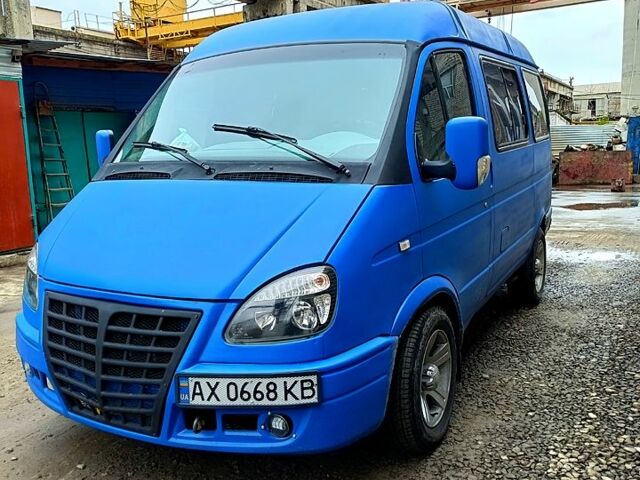Синий ГАЗ Соболь, объемом двигателя 2.3 л и пробегом 212 тыс. км за 3500 $, фото 1 на Automoto.ua