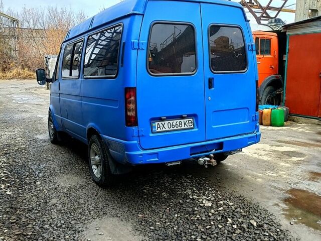 Синий ГАЗ Соболь, объемом двигателя 2.3 л и пробегом 212 тыс. км за 3500 $, фото 4 на Automoto.ua
