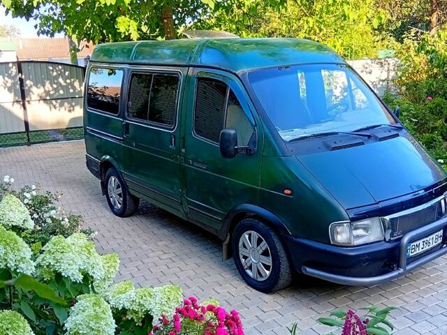 Зеленый ГАЗ Соболь, объемом двигателя 2.3 л и пробегом 300 тыс. км за 1600 $, фото 4 на Automoto.ua