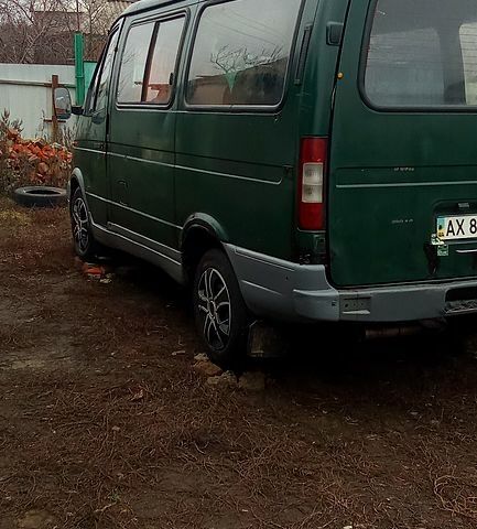 Зеленый ГАЗ Соболь, объемом двигателя 2.3 л и пробегом 140 тыс. км за 1450 $, фото 2 на Automoto.ua