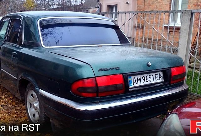 Зелений ГАЗ Волга, об'ємом двигуна 2.4 л та пробігом 130 тис. км за 1550 $, фото 2 на Automoto.ua
