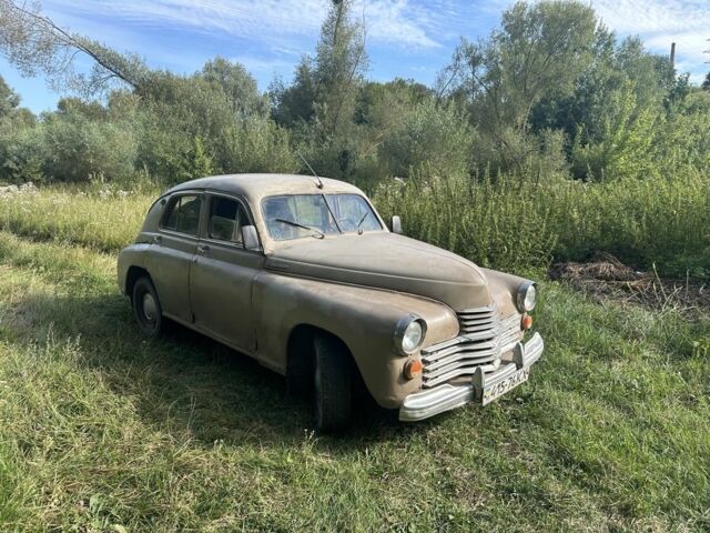 Бежевый ГАЗ M-20 Победа, объемом двигателя 0 л и пробегом 3 тыс. км за 1700 $, фото 5 на Automoto.ua