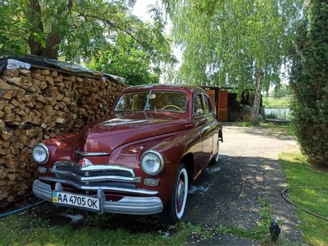 Красный ГАЗ M-20 Победа, объемом двигателя 2.1 л и пробегом 3 тыс. км за 8700 $, фото 2 на Automoto.ua