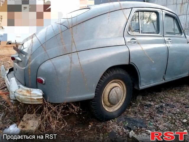 Серый ГАЗ M-20 Победа, объемом двигателя 2.1 л и пробегом 0 тыс. км за 1700 $, фото 2 на Automoto.ua