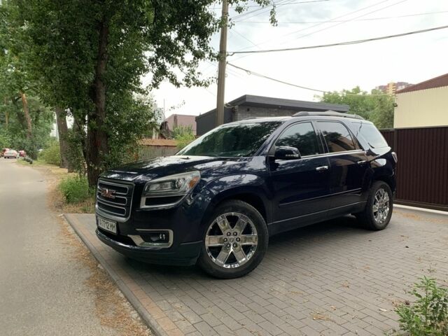 Синий ДжиЭмСи Acadia USA, объемом двигателя 3.6 л и пробегом 108 тыс. км за 20500 $, фото 2 на Automoto.ua