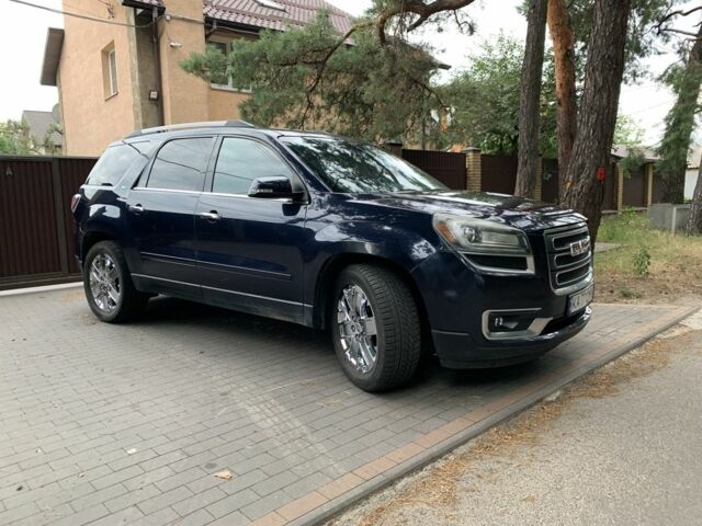 Синий ДжиЭмСи Acadia USA, объемом двигателя 3.6 л и пробегом 108 тыс. км за 20500 $, фото 3 на Automoto.ua