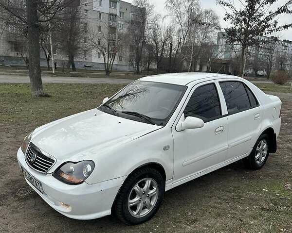 Белый Джили ЦК, объемом двигателя 1.5 л и пробегом 59 тыс. км за 1900 $, фото 1 на Automoto.ua